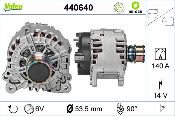 VALEO 440640 - Alternatore www.autoricambi360.it