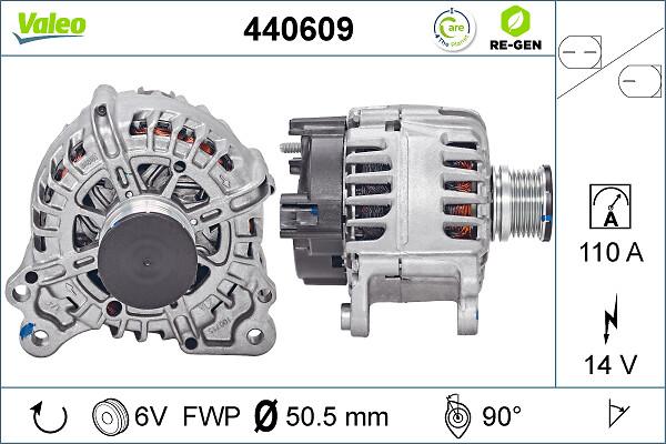 VALEO 440609 - Alternatore www.autoricambi360.it