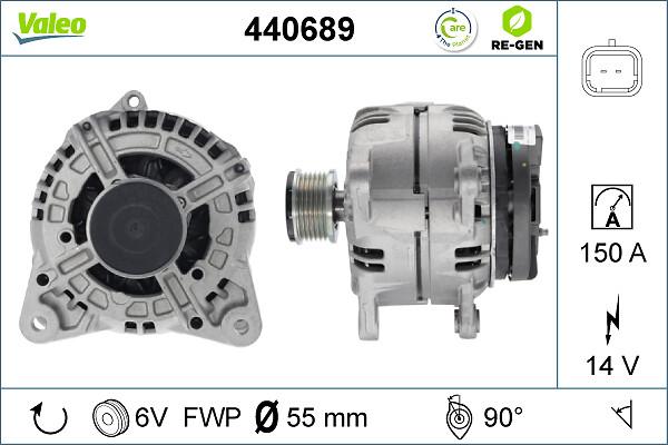 VALEO 440689 - Alternatore www.autoricambi360.it