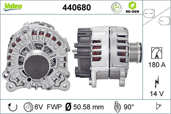 VALEO 440680 - Alternatore www.autoricambi360.it