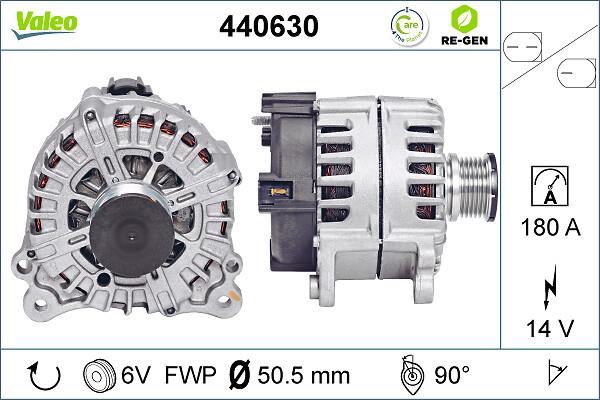 VALEO 440630 - Alternatore www.autoricambi360.it