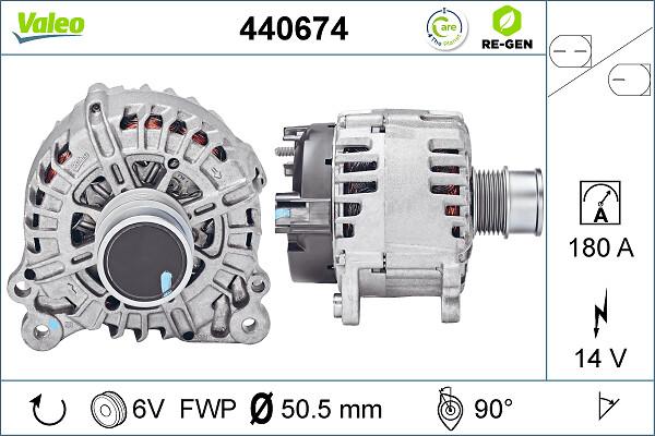 VALEO 440674 - Alternatore www.autoricambi360.it