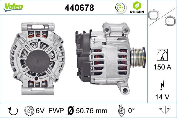 VALEO 440678 - Alternatore www.autoricambi360.it