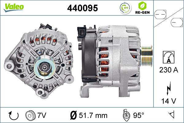 VALEO 440095 - Alternatore www.autoricambi360.it