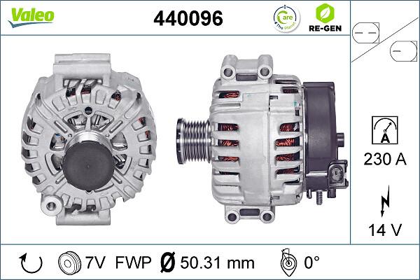VALEO 440096 - Alternatore www.autoricambi360.it