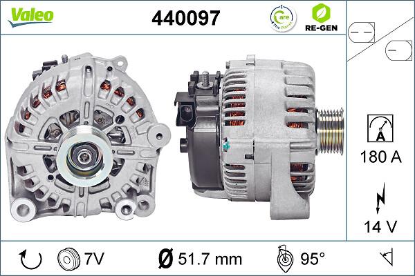 VALEO 440097 - Alternatore www.autoricambi360.it