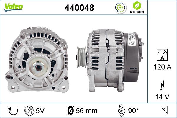 VALEO 440048 - Alternatore www.autoricambi360.it