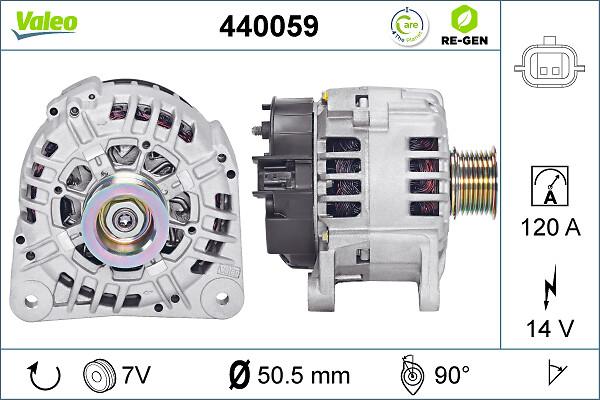 VALEO 440059 - Alternatore www.autoricambi360.it