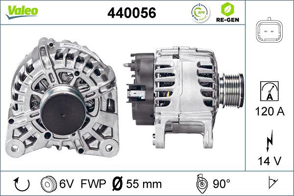 VALEO 440056 - Alternatore www.autoricambi360.it