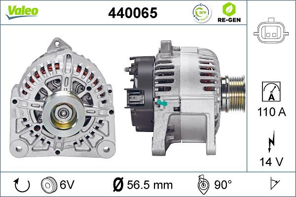 VALEO 440065 - Alternatore www.autoricambi360.it