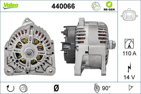 VALEO 440066 - Alternatore www.autoricambi360.it
