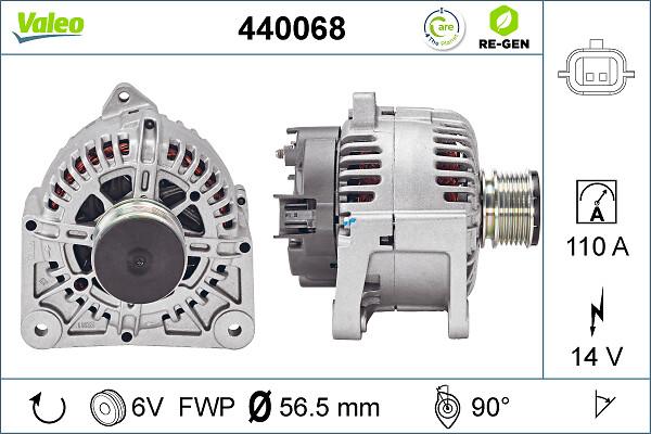 VALEO 440068 - Alternatore www.autoricambi360.it