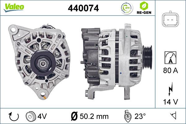 VALEO 440074 - Alternatore www.autoricambi360.it