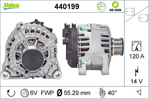 Valeo 440199 - Alternatore www.autoricambi360.it