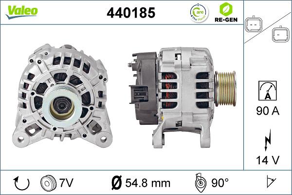 Valeo 440185 - Alternatore www.autoricambi360.it
