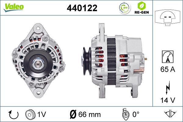 VALEO 440122 - Alternatore www.autoricambi360.it