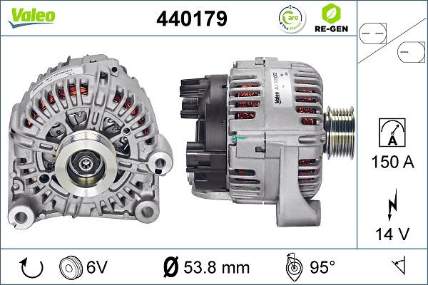VALEO 440179 - Alternatore www.autoricambi360.it