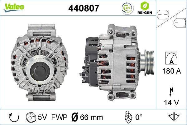 Valeo 440807 - Alternatore www.autoricambi360.it