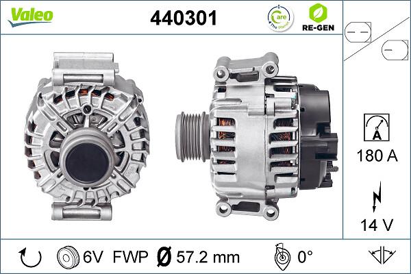 VALEO 440301 - Alternatore www.autoricambi360.it