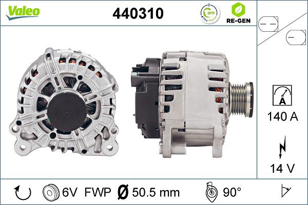 VALEO 440310 - Alternatore www.autoricambi360.it