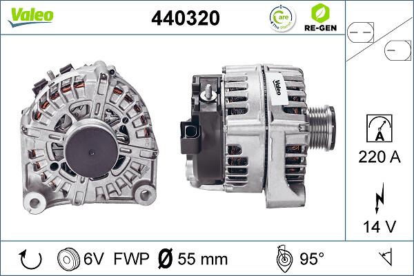 VALEO 440320 - Alternatore www.autoricambi360.it