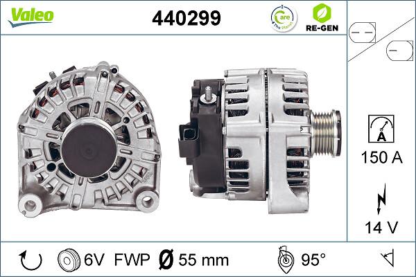 VALEO 440299 - Alternatore www.autoricambi360.it