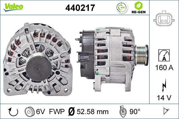 VALEO 440217 - Alternatore www.autoricambi360.it