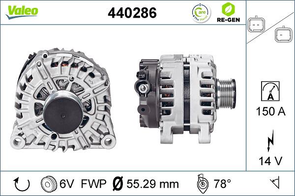 VALEO 440286 - Alternatore www.autoricambi360.it