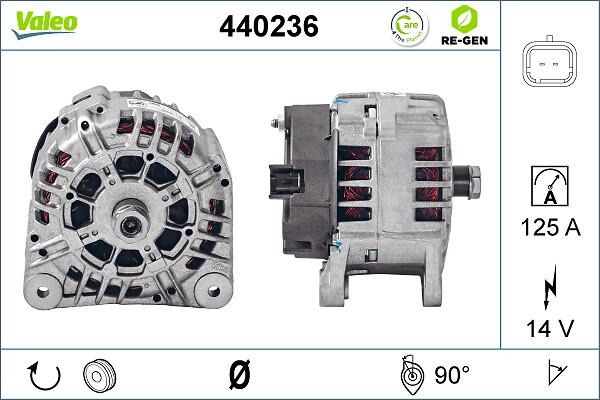 VALEO 440236 - Alternatore www.autoricambi360.it