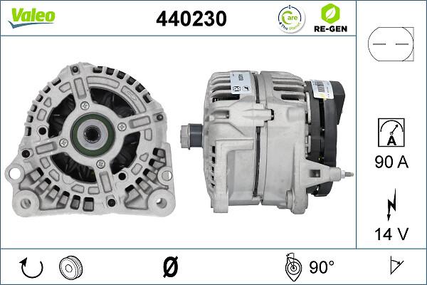 VALEO 440230 - Alternatore www.autoricambi360.it