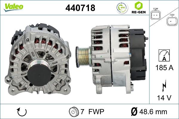 Valeo 440718 - Alternatore www.autoricambi360.it