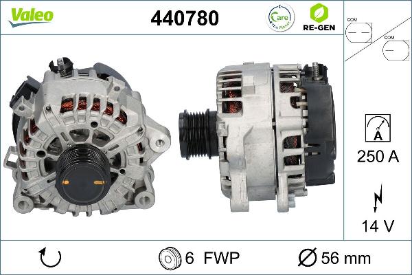 VALEO 440780 - Alternatore www.autoricambi360.it