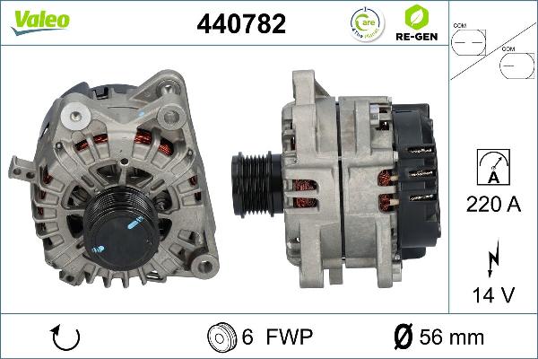VALEO 440782 - Alternatore www.autoricambi360.it