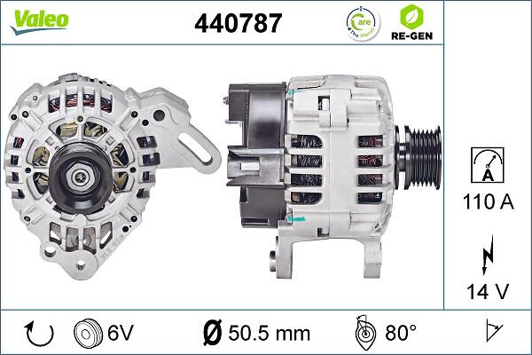 VALEO 440787 - Alternatore www.autoricambi360.it