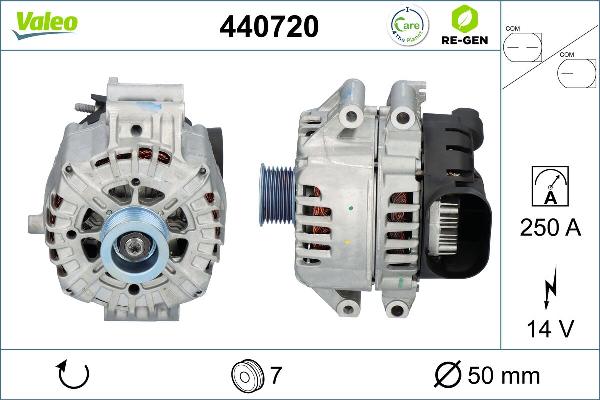 VALEO 440720 - Alternatore www.autoricambi360.it
