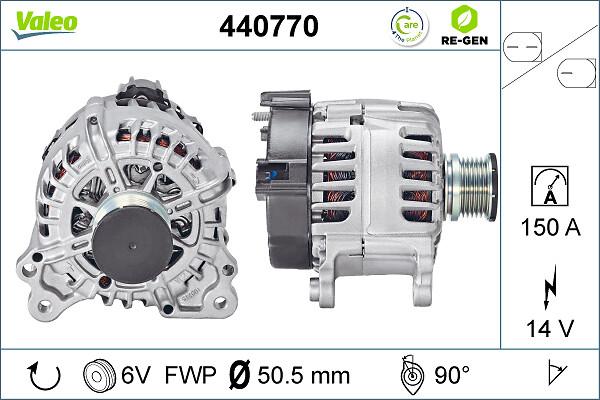 VALEO 440770 - Alternatore www.autoricambi360.it