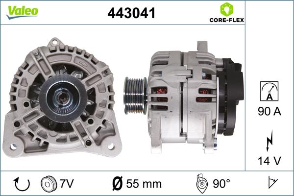 Valeo 443041 - Alternatore www.autoricambi360.it