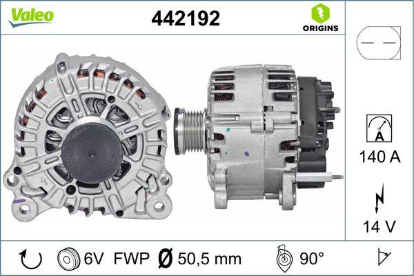 VALEO 442192 - Alternatore www.autoricambi360.it