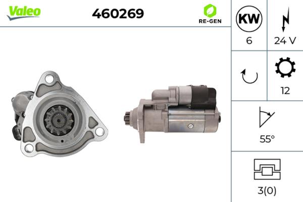 VALEO 460269 - Motorino d'avviamento www.autoricambi360.it