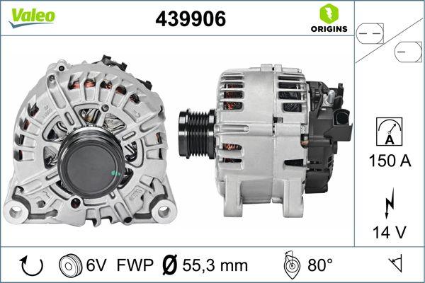 VALEO 439906 - Alternatore www.autoricambi360.it