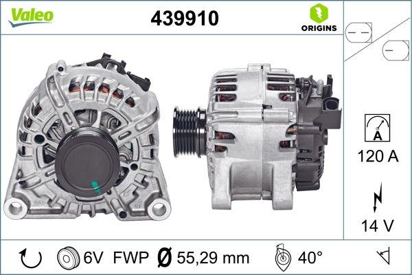VALEO 439910 - Alternatore www.autoricambi360.it