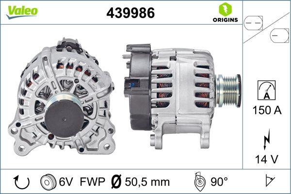 VALEO 439986 - Alternatore www.autoricambi360.it