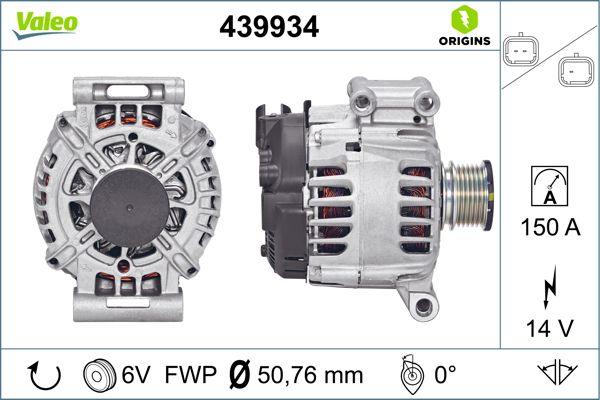 VALEO 439934 - Alternatore www.autoricambi360.it