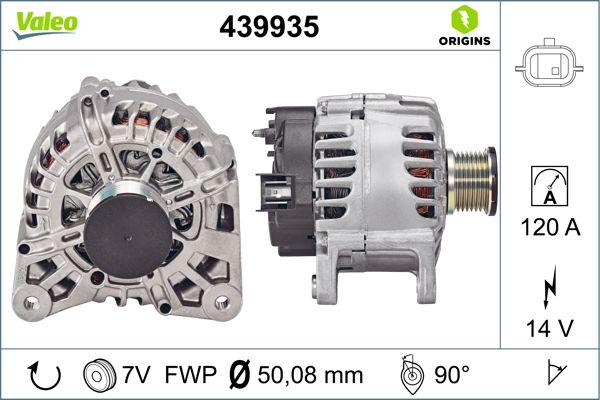 VALEO 439935 - Alternatore www.autoricambi360.it