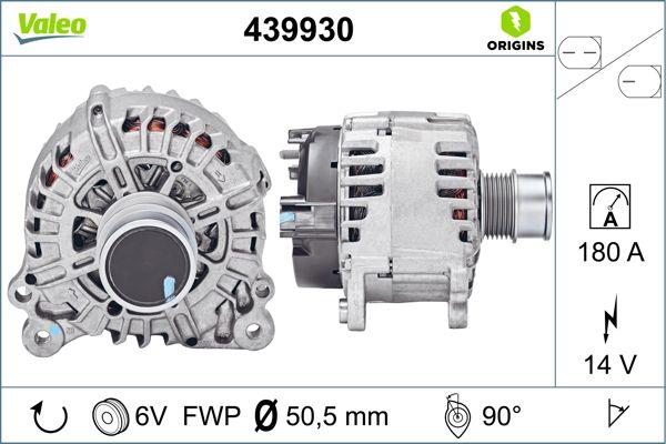 Valeo 439930 - Alternatore www.autoricambi360.it