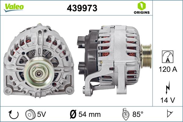 Valeo 439973 - Alternatore www.autoricambi360.it
