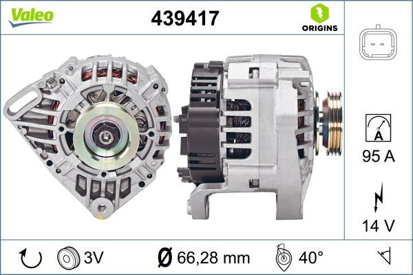 VALEO 439417 - Alternatore www.autoricambi360.it