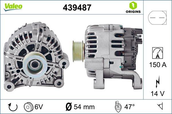 VALEO 439487 - Alternatore www.autoricambi360.it