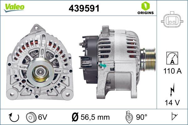VALEO 439591 - Alternatore www.autoricambi360.it