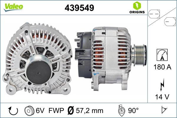 VALEO 439549 - Alternatore www.autoricambi360.it